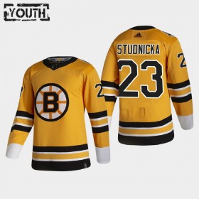 Boston Bruins Trikot Jack Studnicka 23 2020-21 Reverse Retro Authentic - Kinder